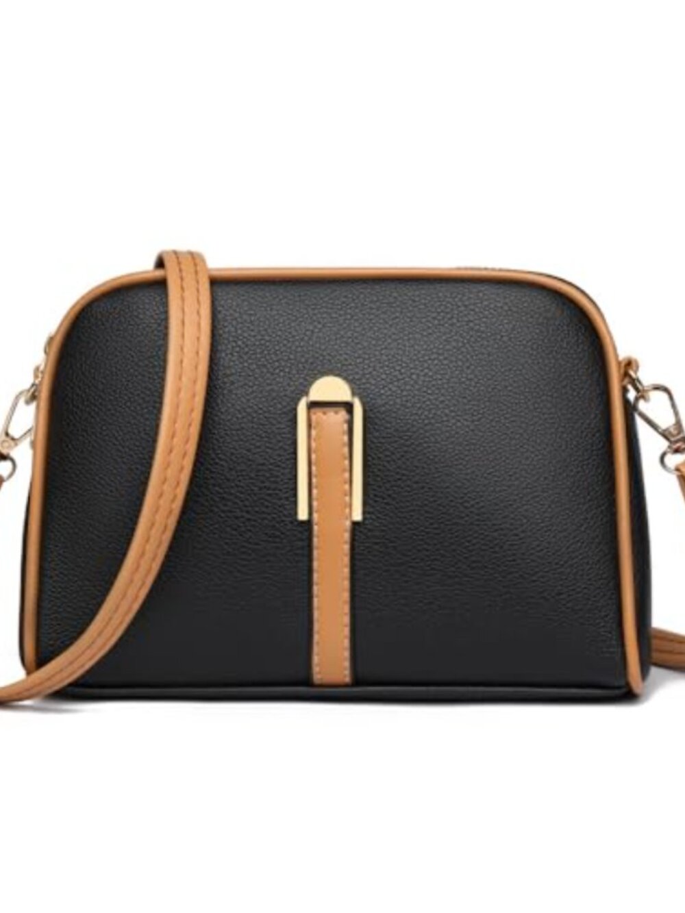 Small Crossbody Bag PU Leather Wallet Purse with Adjustable Strap